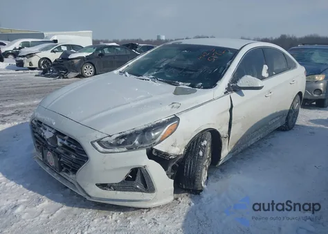2019 Hyundai Sonata Se z USA, uszkodzony, nr VIN 5NPE24AF5KH761297